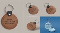 8168+ Keychain Mockup Versatile and Modern PSD Mockup