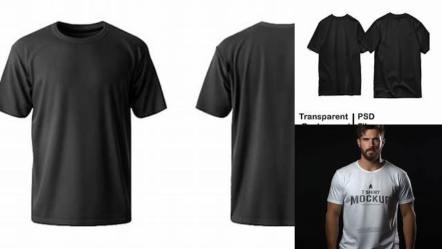 8170+ Men’s Short Sleeve T-Shirt PSD Mockup Back View Premium Design Freebie