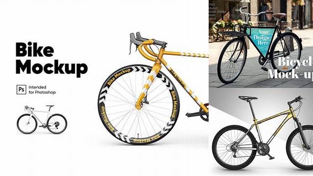 8175+ Bicycle Mockup Psd Free Best for Showcase