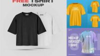 8177+ Oversize T Shirt Mockup Psd Free Download Free