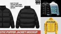 8181+ Puffer Jacket Mockup Free Creative Photoshop Resources