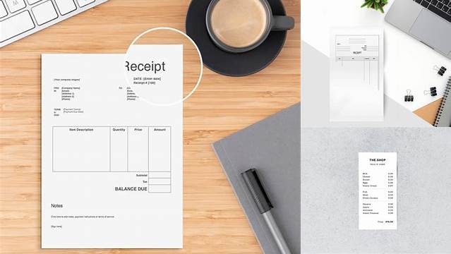 8183+ Receipt Mockup Psd Download Free