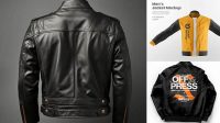 819+ Leather Jacket Mockup PSD Free Download