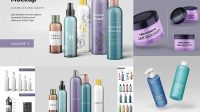 8199+ Open Cosmetic Bottle with Glossy Glass PSD Mockup Free Download Design Mockup