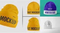 8205+ Winter Hat Mockup Free For Free Download