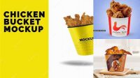 821+ Chicken Bucket Mockup Free Exclusive Free PSD Mockups