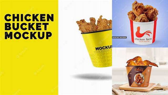 821+ Chicken Bucket Mockup Free Exclusive Free PSD Mockups