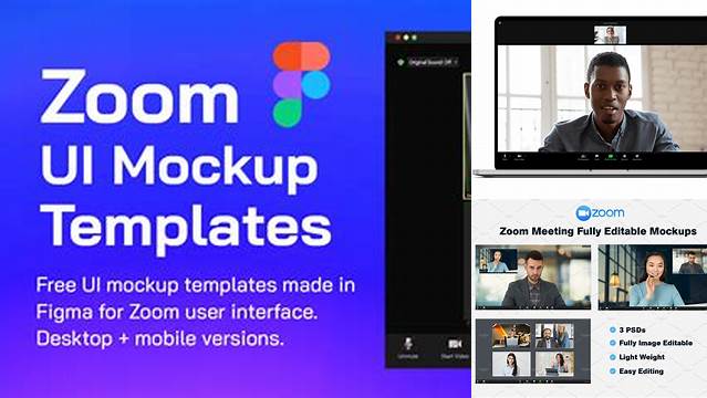 8210+ Zoom Mockup Free Smart PNG Image