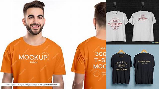 8211+ Front And Back T Shirt Mockup Creative Layered Design File