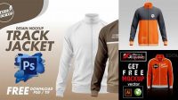 8211+ Track Jacket Mockup PSD Free Download