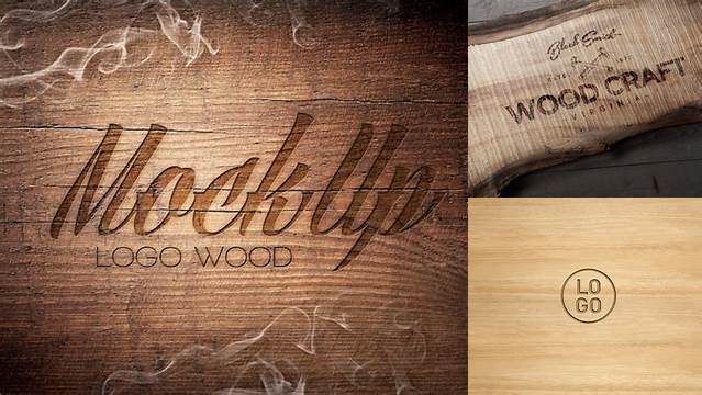 8214+ Wood Burn Mockup Stylish Free PSD