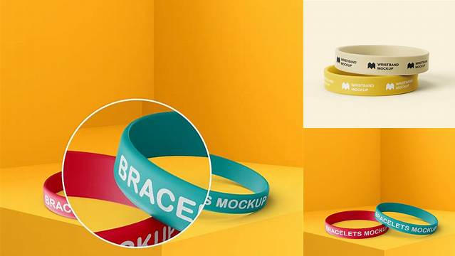 822+ Bracelet Mockup Professional Design PSD