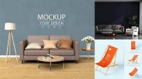 8221+ Mock Up Furniture PSD Download