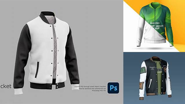 8234+ Varsity Jacket Mockup Free Exclusive Free PSD Mockups