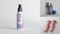 8238+ 60ml Spray Bottle PSD Mockup Premium Free Mockup PSD