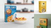 825+ Cereal Mockup Free Creative PSD Templates