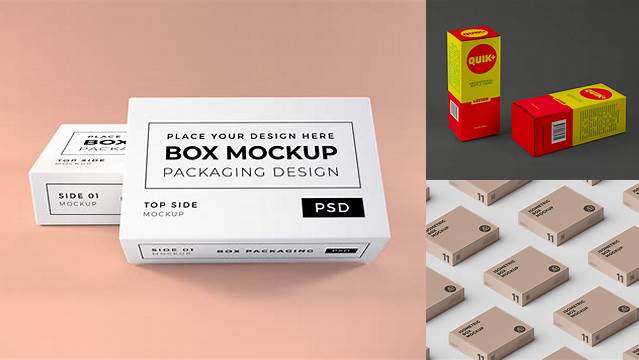 8252+ Packaging Mockup Supplier PSD Download