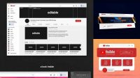 8256+ Youtube Channel Mockup High-Quality PSD Files