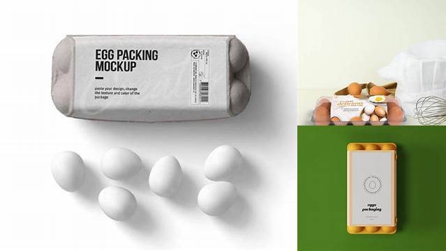 8257+ Egg Packaging Mockup Free Creative Free Photoshop Template