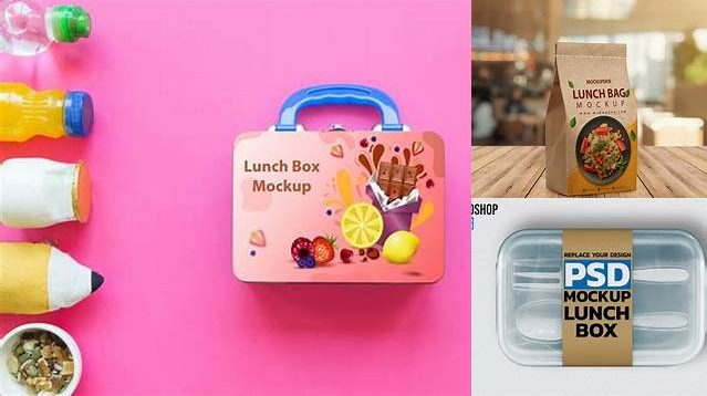 8262+ Glossy Lunch Box PSD Mockup Download Premium Free PSD