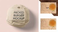 827+ Burger Wrapper Mockup For Free Download