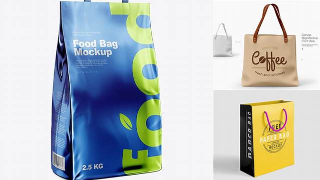 8275+ Bag PSD Mockup Half Side View Professional PSD Mockup