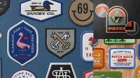 8292+ Embroidered Patch Mockup Include TIFF