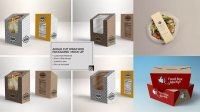 8298+ Paper Food Packaging Mockup For Free Download