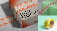 8300+ Packaging Tape Mockup Creative High-Resolution PSD Freebie