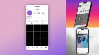 8304+ Mockup Instagram Profile Easy Editable