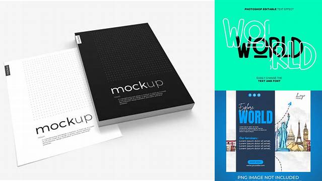 831+ Mockup World Editable PSD File