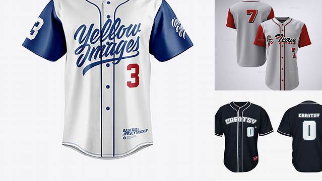 8310+ Mockup Jersey Baseball Free Hight Resolution