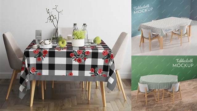 8312+ Tablecloth Mockup Free Creative PSD Resources