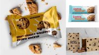 8313+ Cookies Mockup Easy-to-Use PSD Template