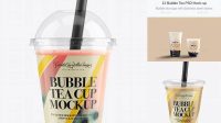 8315+ Mockup Bubble Tea Professional PSD Resource