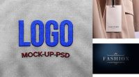 8317+ Fashion Logo Mockup PSD Download