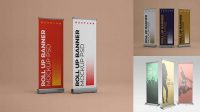 832+ Mockup Roll-up Banner Free Design Resource