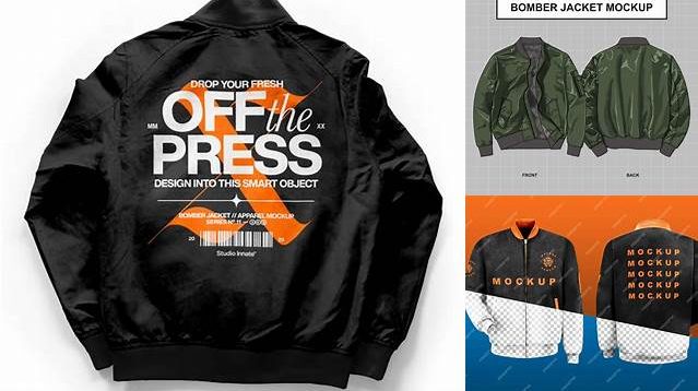 8324+ Bomber Jacket Mockup Digital Download