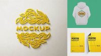 8340+ Yellow Images Mockups Vk Free PSD