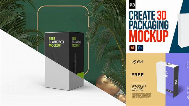 8348+ 3d Packaging Mockup Software Free PSD Free Download