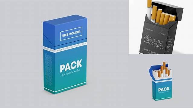 8357+ Cigarette Box Mockup Free Download Free