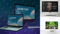 8360+ Computer Screen Mockups Digital Download