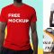 8375+ Sublimation T Shirt Mockup Free Photoshop Freebie