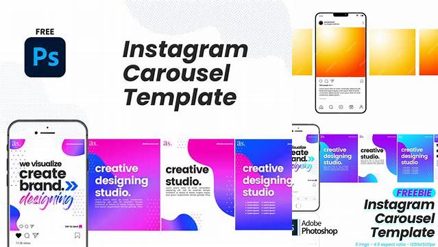 8377+ Instagram Carousel Template Psd Smart Layer Mockup Free