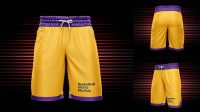 839+ Jersey Shorts Mockup Hight Resolution