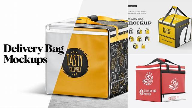 8396+ Delivery Bag Mockup Include TIFF