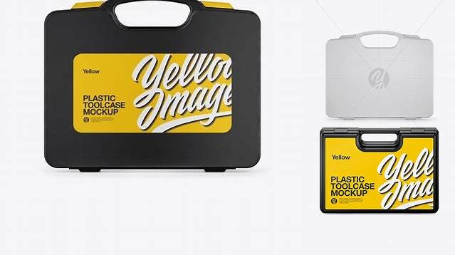 8405+ Plastic Toolcase PSD Mockup Exclusive and Stylish Design PSD