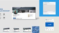 8413+ Linkedin Post Mockup Psd Include TIFF