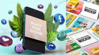 8418+ Social Media Banner Mockup Creative Design File