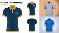 842+ Polo T Shirt Mockup Psd Free Download PSD Free Download